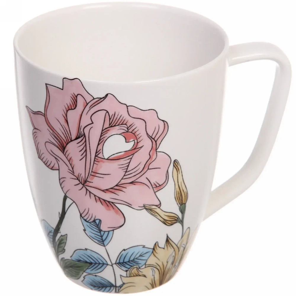 Кружка керамическая 350мл «Flower fantasy»