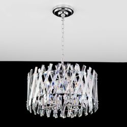 Citilux Ингвар CL334261 Люстра подвесная хрустальная Хром