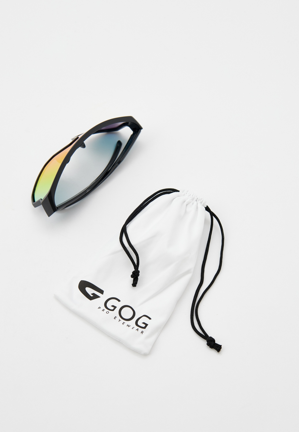 Спортивные очки GOG Vidar / Matt Black / Polarized Black-Red Lens