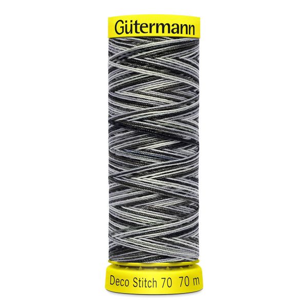 Нитки отделочные Gutermann Deco Stitch multicolor 70 (70 метров), 5 кат. | 9921