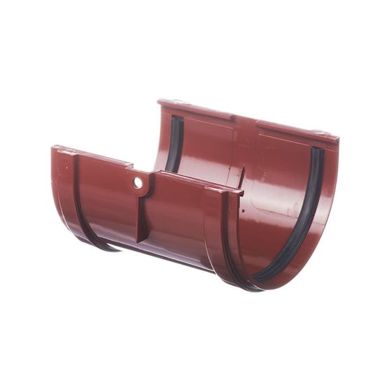 Соединитель для желоба ПВХ водосток ГРАНАТ