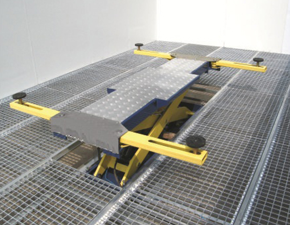 Подъёмник GL1001 для установки в пост подготовки (под заказ)