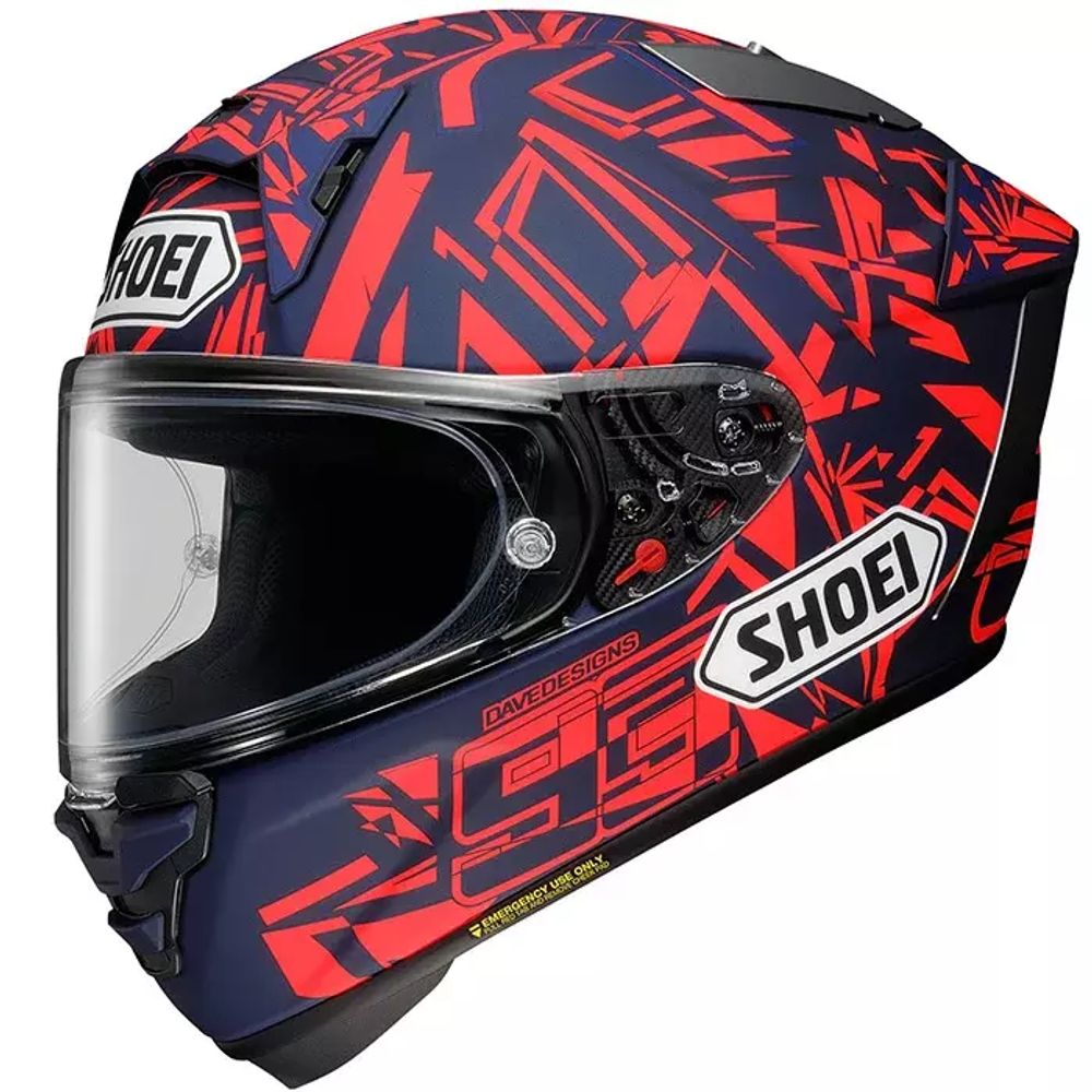 SHOEI X-SPR PRO Marquez Dazzle TC-10