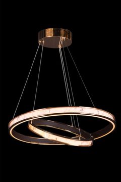 Подвесная люстра LED 115W 3000К/4000К/5500К LE7702/800-2K Gold золото Christine Leon