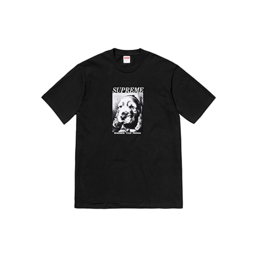 Supreme FW18 Remember Tee Black T