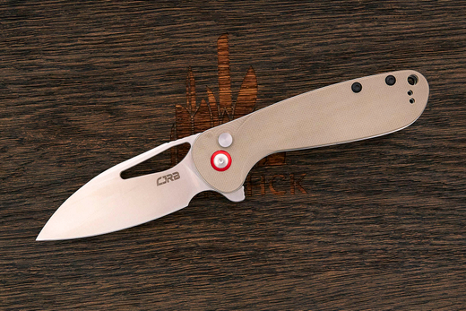 Нож складной CJRB Lago, клинок 87мм, сталь AR-RPM9, рукоять G10