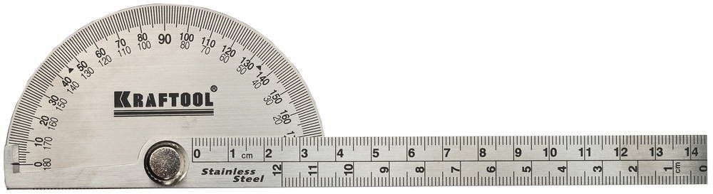 KRAFTOOL Protractor, 145 мм, транспортир (34290)