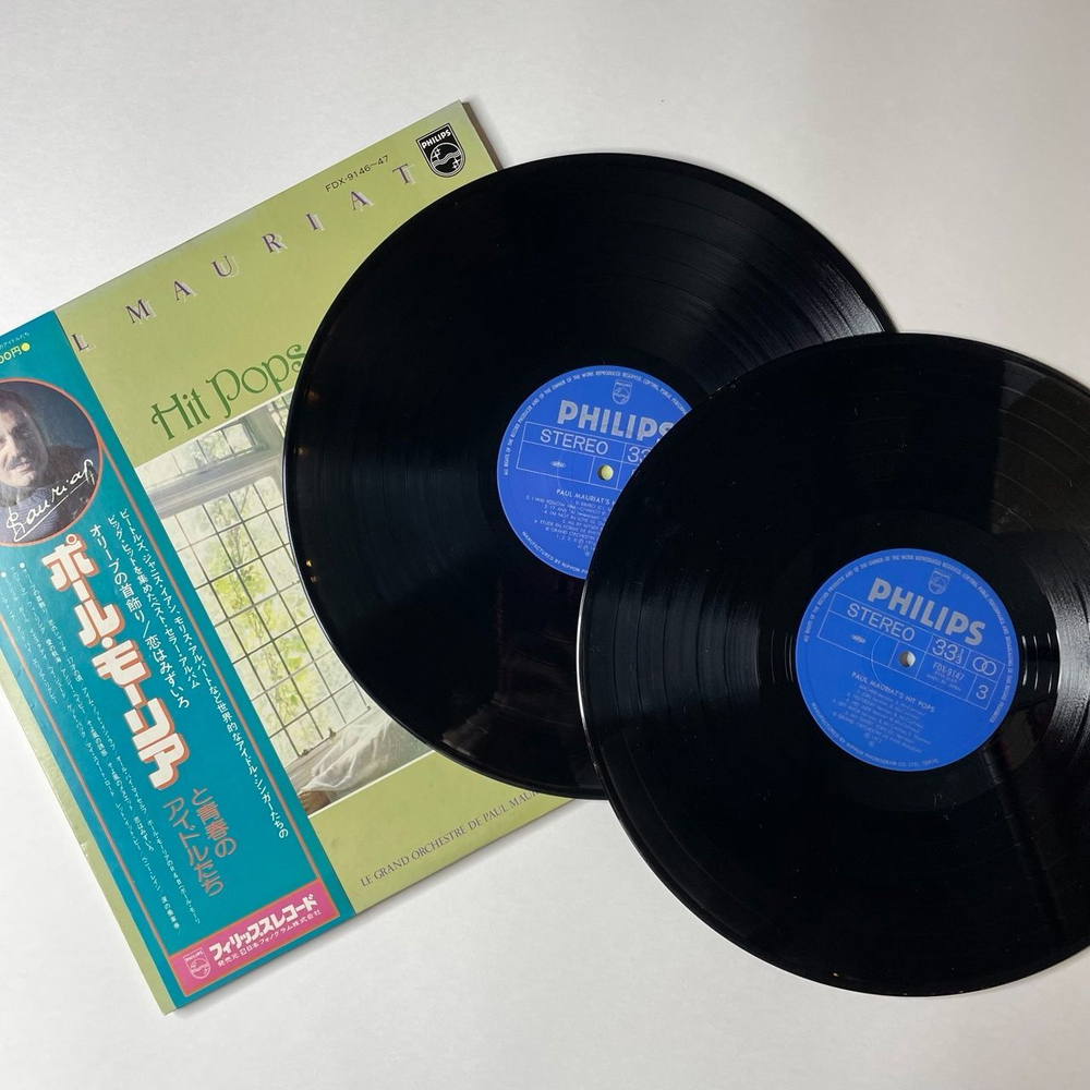 Винтажная виниловая пластинка LP Paul Mauriat Поль Мориа Hit Pops (Japan 1978) (Obi) El Bimbo