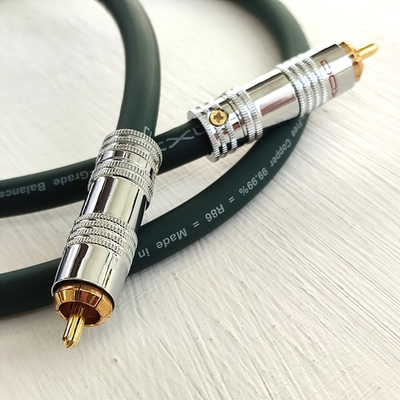 DAXX W86 Сабвуферный кабель из бескислородной меди 2x0.75mm2 уровня High Grade, D=9mm