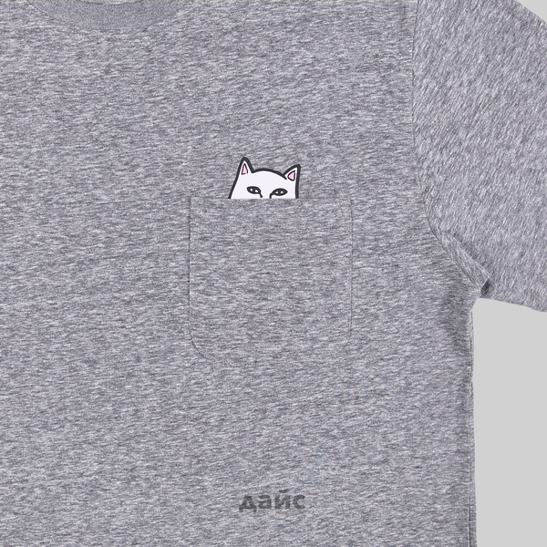  Футболка мужская Ripndip Lord Nermal Pocket Tee артикул:RND0412W - купить в магазине Дайс