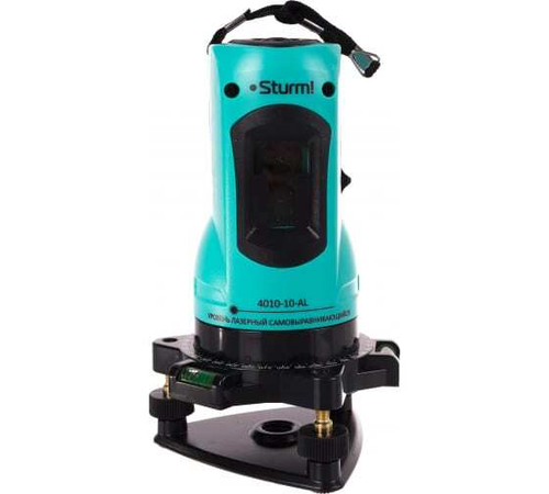 УРОВЕНЬ ЛАЗЕРНЫЙ STURM! САМОВЫРАВ/ШТАТИВ, ОЧКИ 4010-10-AL