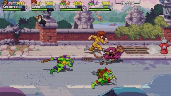 PS4 Teenage Mutant Ninja Turtles: Shredder's Revenge (Б/У, Английская версия, CUSA-30992)