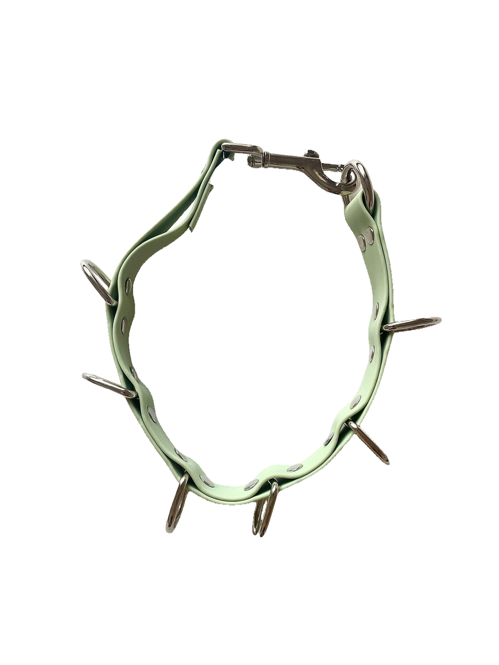 Ринговка для груминга Удлинитель для груминг стола, перестежка для ринговки из биотана 50 см , 25 мм оливковый