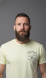 Футболка светло-желтая Yakuza Premium 3909