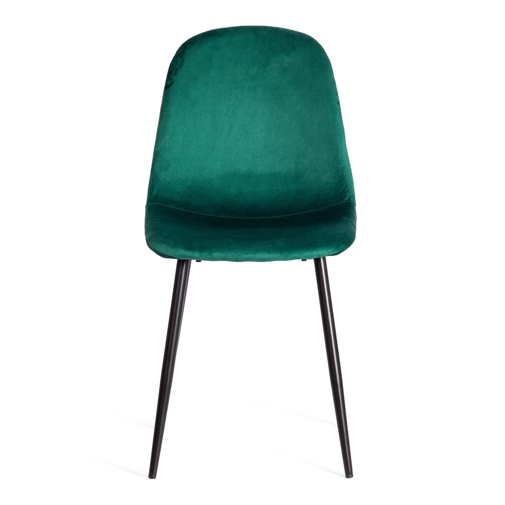 Стул BREEZE (mod. 4724) Велюр/металл , 44 х 53 х 87 см, Emerald (изумрудный) HLR56 / черный