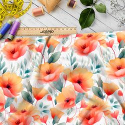 Ткань премиум атлас мелодия природы