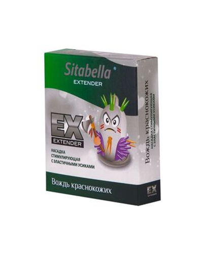 Стимулирующая насадка Sitabella Extender Вождь краснокожих (Цвет: прозрачный)