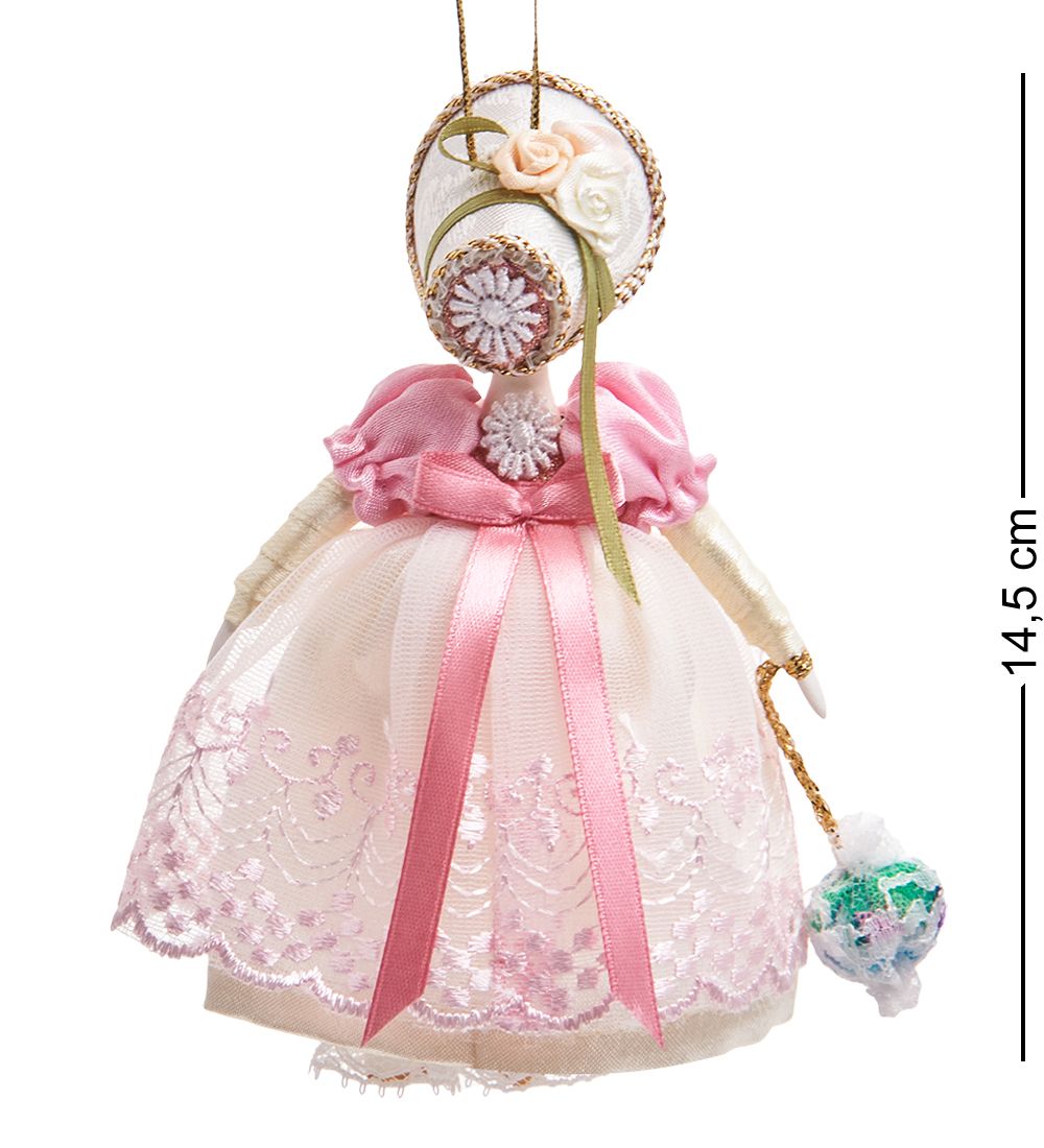 РусКукла RK-787 Кукла подвесная «Девочка в костюме стиля ампир»