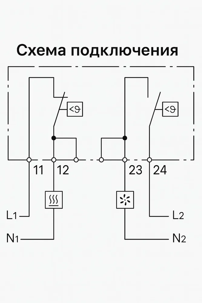 Механический двойной терморегулятор ZR011, AC250V 10A, для нагрева и охлаждения