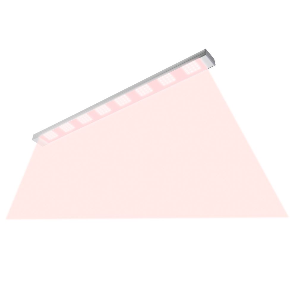 ULT-P73B-100W-SPLX-L105-K IP54 WHITE WINTERGARDEN LINKABLE Светильник светодиодный накладной. Спектр с дальним красным для фотосинтеза. Корпус белый. Угол 60 градусов. ТМ Uniel