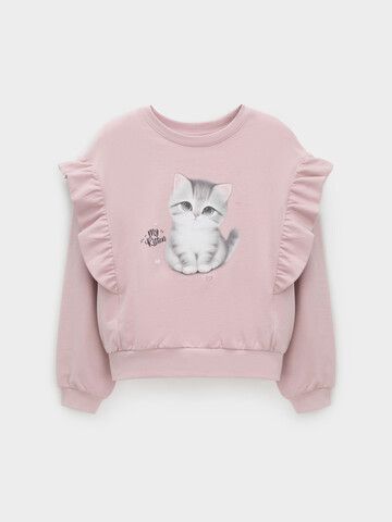 джемпер  для девочки  КР 302830/розовый лед к601