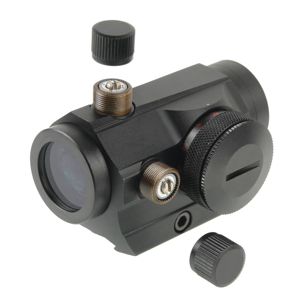 Прицел коллиматорный Veber Black Russian DOT 122 RG (закрытый, 4 МОА, объектив 22мм, метка точка красная/зеленая, вивер)
