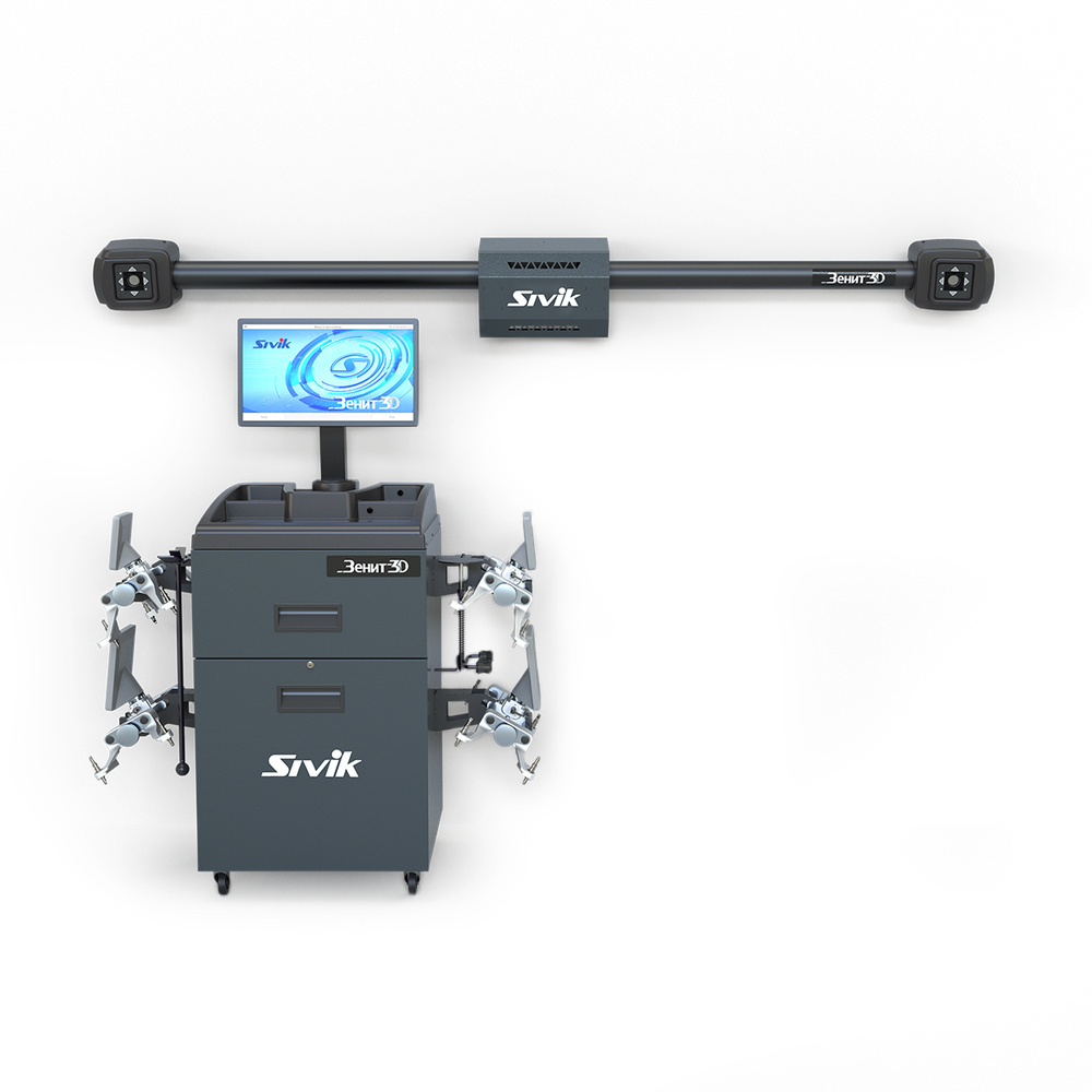 Стенд регулировки развала схождения Зенит-3D С2КС