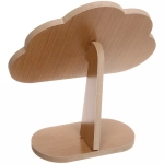 Зеркало настольное в деревянной оправе «High Tech - Cloud», 20*16 см ДЕРЕВО