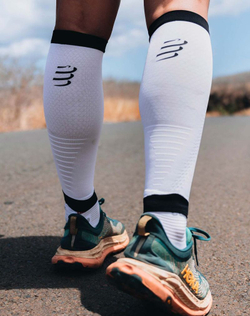 Термобелье Compressport R2 3.0 Calf Sleeves 2P - White