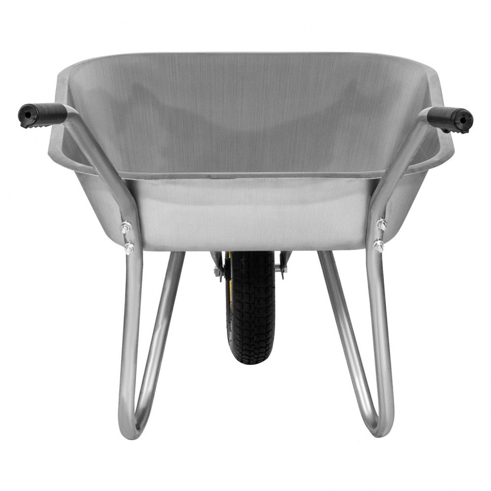 Тачка садовая, грузоподъемность 90 кг, оцинк. рама, объем 65 л// Сибртех 689614