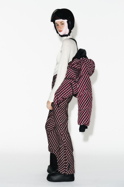 ZARA ВОДОНЕПРОНИЦАЕМАЯ КУРТКА, БУРГУНДИ