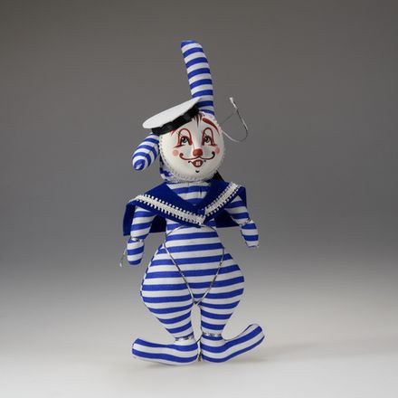 Ёлочная игрушка Кролик-морячок