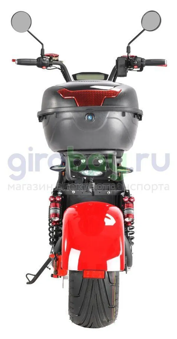 Электроскутер CityCoco WHITE SIBERIA PRO MAX 3950W (Красный) фото 3 фото №8