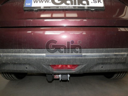 Фаркоп оцинкованный Galia N055A для Nissan X-Trail 2015-, Renault Koleos 2016-(паспорт и сертификат в комплекте)(без электрики)