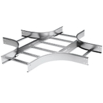 Х-ответвитель 80х300 R300, цинк-ламельный