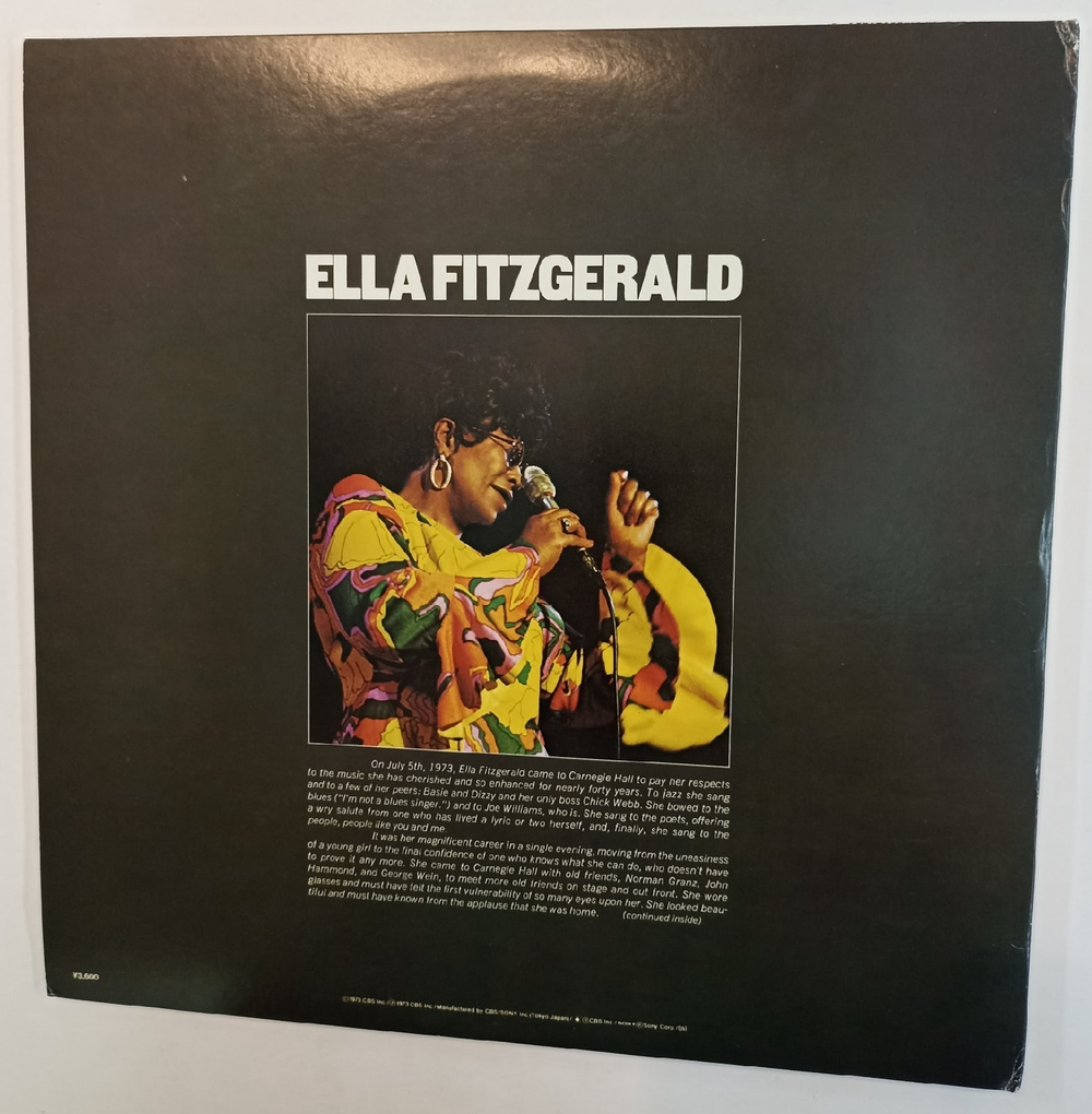 Ella Fitzgerald Newport Jazz Festival Live At Carnegie Hall (Japan 1980)