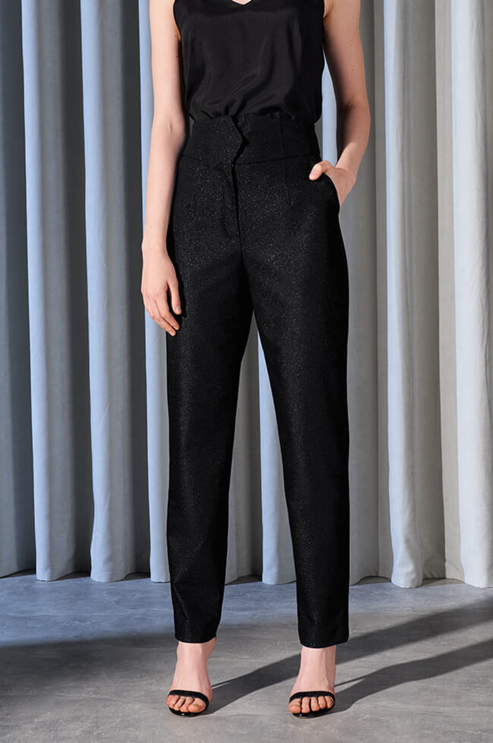 31006 Брюки женские (черный)