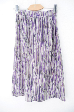 Юбка в разноцветную полоску 44 размер