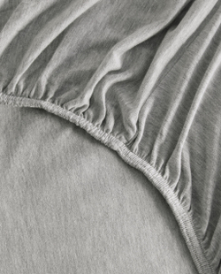 Zara Home - Простыня из модального трикотажа (140 г/м2), высота 30 см, серый, 160х200х30 см