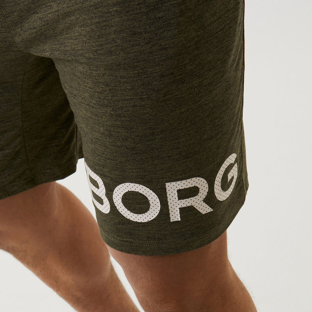 Мужские теннисные шорты Björn Borg Soft Shorts Men - Green