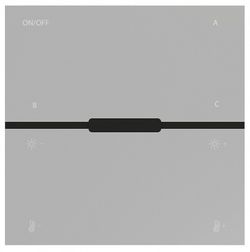 Панель универсальная клавишная накладная ST-Luce SKYLINE 220 ST015.400.97