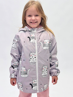 Парка демисезонная мембрана для девочкие 4-9 лет Милашка Сьюзи