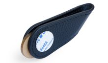 Пенал для мела магнитный «GL 2» черный (натуральная кожа)