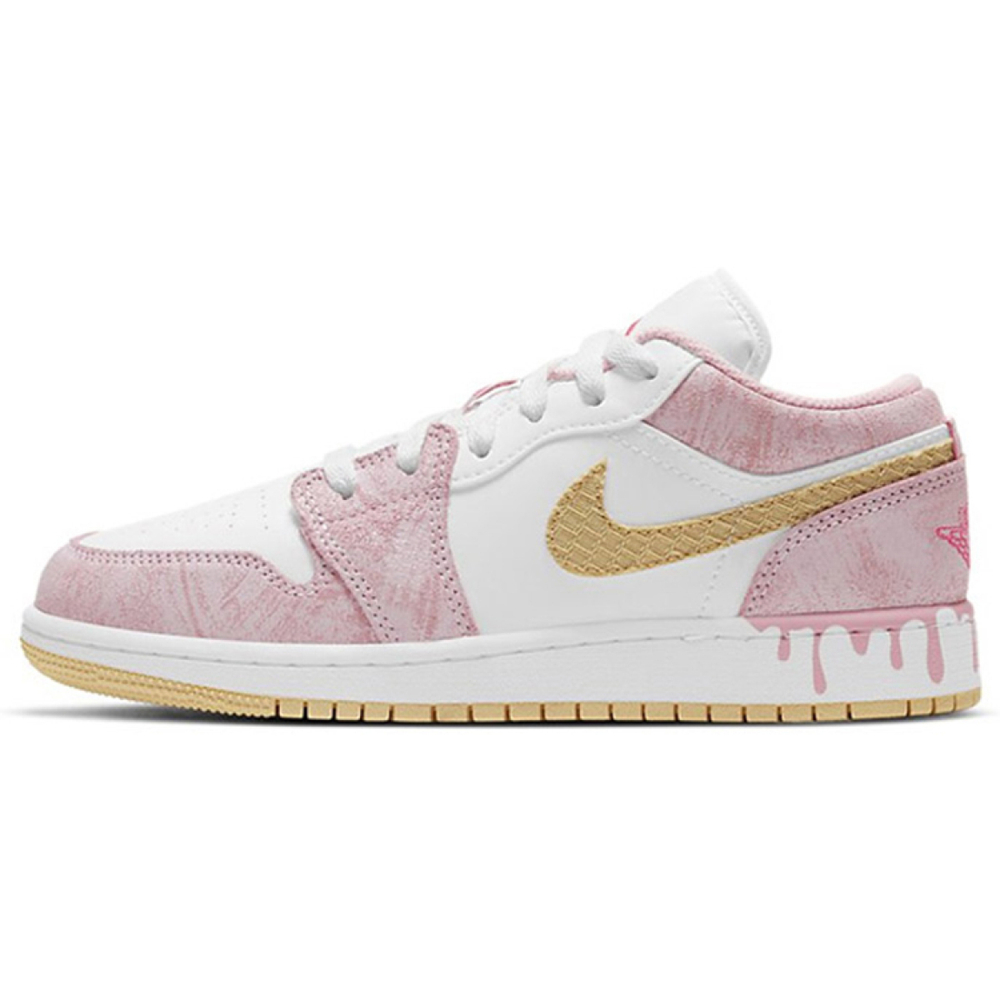 Кроссовки Air Jordan 1 Low GS Strawberry Ice Cream