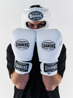 Перчатки боксерские  LEADERS LS 2 WH бел.