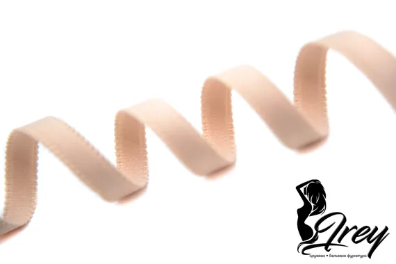 126 612/10 ОПТ Бретель Lauma Fabrics, 10 мм, телесный 126