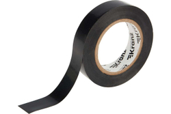 Изолента ПВХ KRANZ 0,13х15 мм, 20 м, черная KR-09-2606