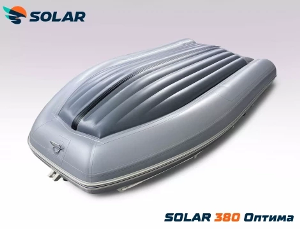 Лодка надувная моторная solar-380 к (оптима)