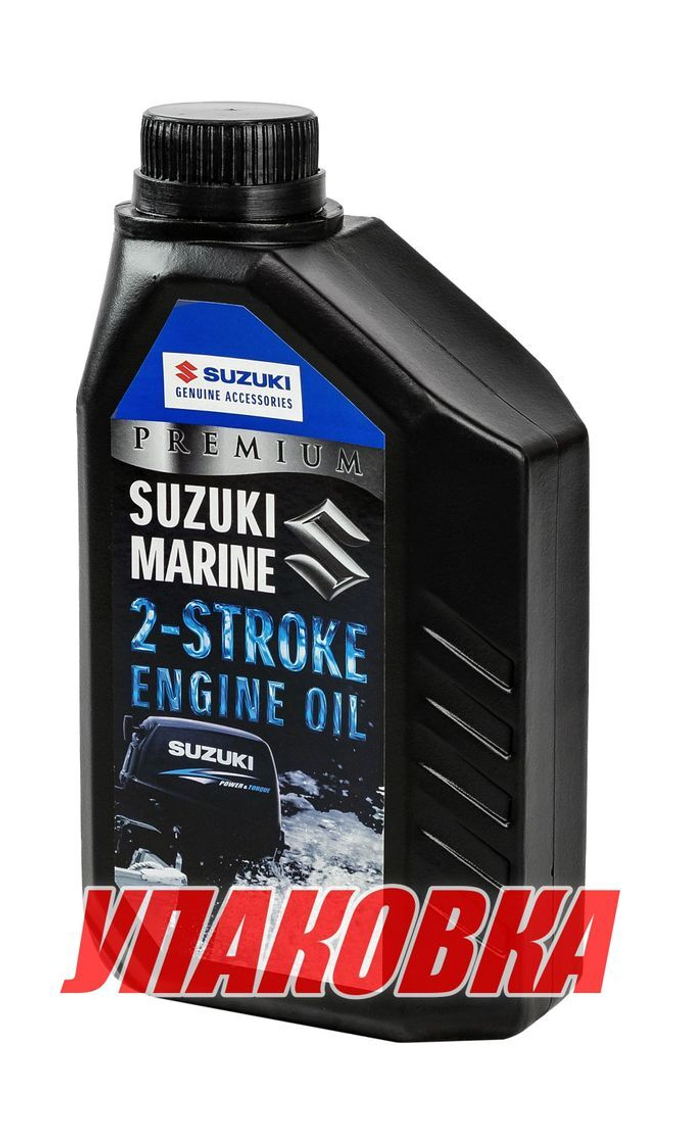 Масло Suzuki Marine Premium 2-х тактное, 1л., минеральное (упаковка 24 шт.)