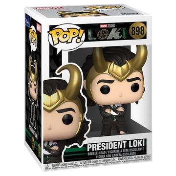 Фигурка Funko POP! Bobble Marvel Loki President Loki (898) 55743